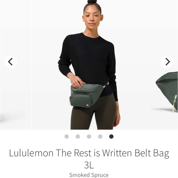 Lululemon Rest is Unwritten belt bag - Picture 4 of 6